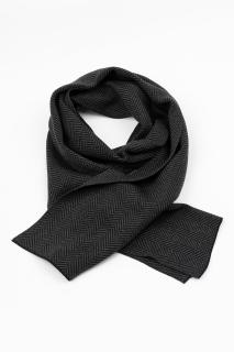 Fular ESCUDO negru-gri pentru barbati