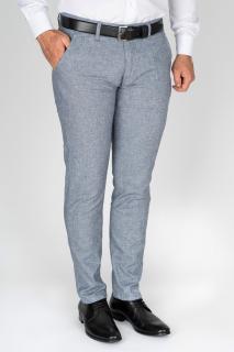 Pantaloni barbati chino slim gri pepit