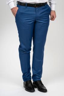 Pantaloni barbati stofa albastru-inchis slim fit