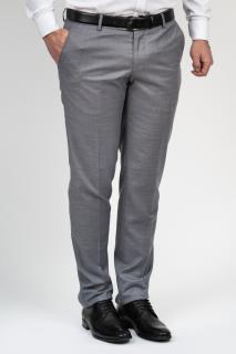 Pantaloni barbati stofa gri slim fit
