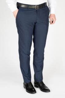 Pantaloni barbati stofa regular fit bleumarin