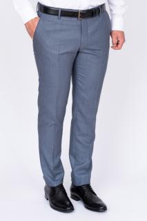 Pantaloni barbati stofa slim bleu