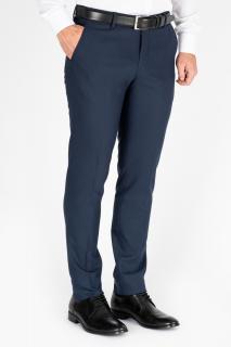 Pantaloni din stofa bleumarin slim