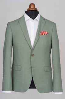 Sacou barbati slim fit verde