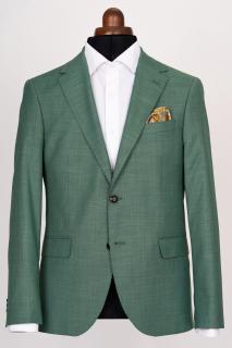 Sacou slim fit verde