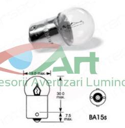 Bec pozitie 12V 5W R5W-BA15S 4847 Vecta