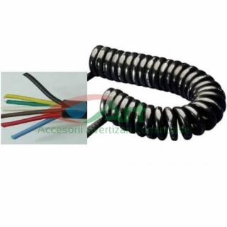 Cablu Electric Spiralat 4 m lungine 7 fire