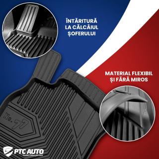 Covorase auto tip tavita BMW Seria 3 E90 fabricatie 03.2005 - 12.2011, caroserie sedan  2