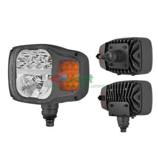 Far cu lampa semnalizare LED mufa DT04-6P Stanga