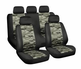 Huse scaun Camo Air-Force 9buc - Camuflaj