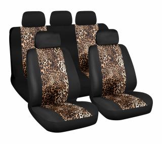 Huse scaun Leopard 9buc