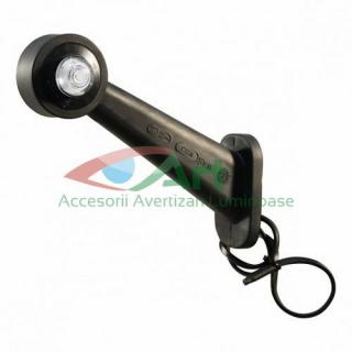 Lampa de gabarit LED brat oblic 45 W21.3 136L stanga