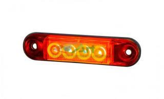 Lampa de gabarit SLIM pentru vehicule ROSU LD2329