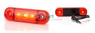 Lampa pozitie cu led rosie W97.1-709