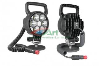 Proiector lucru fi117 6 LED-uri 12 24V CRC3F.50493 Wesem cablu si magnet