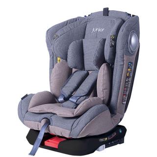 Scaun auto copil 2 In 1 King 411 Isofix ECE R44 04, 0-36 kg - Gri Roz