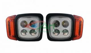 Set faruri LED cu semnalizare HAL196 + HAL197