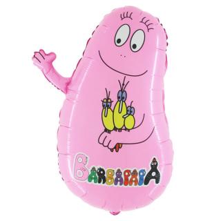 Balon folie Barbapapa roz 75 cm