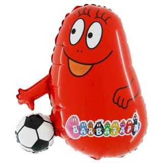 Balon folie Barbigol rosu 75 cm