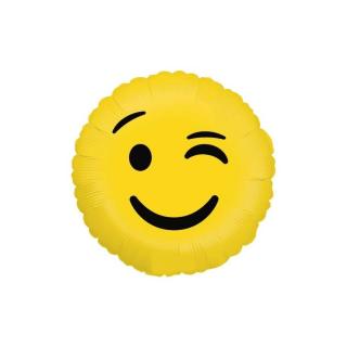 Balon folie Emoji care face din ochi 45 cm