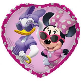 Balon folie inima Minnie Mouse 46 cm