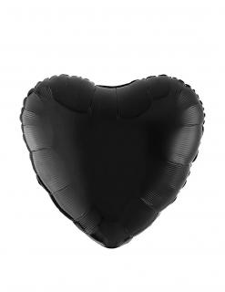 Balon folie inima neagra 46 cm