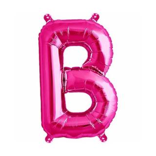Balon folie litera B roz 40cm