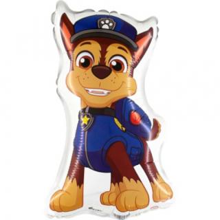 Balon folie mini figurina Chase Paw Patrol 24 cm