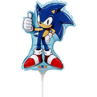 Balon folie mini figurina Sonic 35 cm