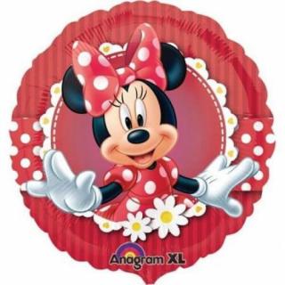 Balon folie Minnie Rosu Mad 43cm