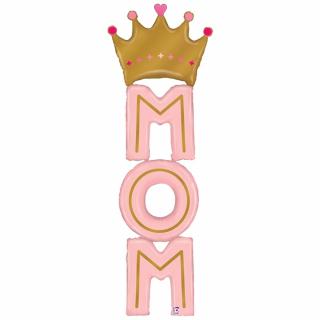 Balon folie Mom Crown   mama cu coroana 182 cm