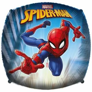Balon folie patrat Spiderman 43 cm