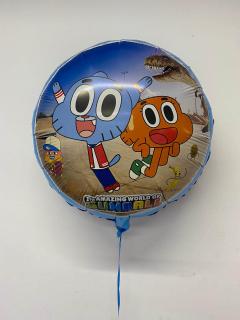 Balon folie rotund Gumball 46 cm