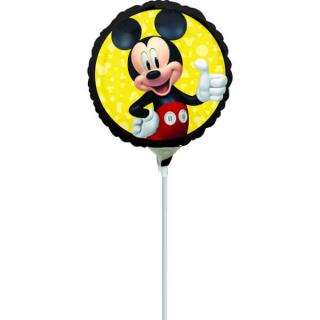 Balon folie rotund mini figurina Mickey Mouse Forever 23 cm