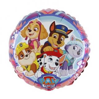 Balon folie rotund Paw Patrol Adventure mov 46 cm