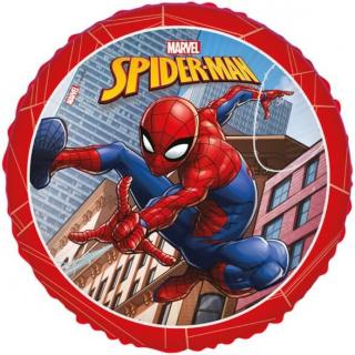 Balon folie rotund Spiderman cladiri 46 cm