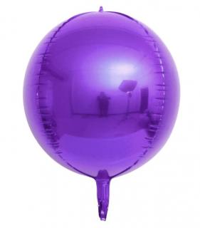Balon folie sfera   orbz mov 23 cm