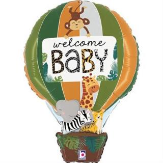 Balon folie Welcome Baby Zoo 76 cm