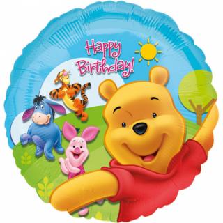 Balon folie Winnie the Pooh  Friends Happy Birthday 43cm