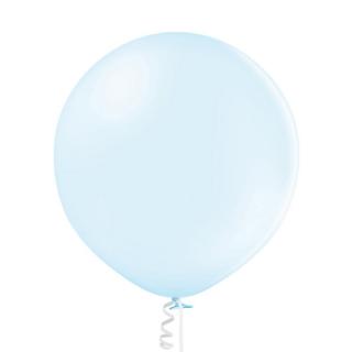 Balon latex jumbo albastru macaron premium 60 cm