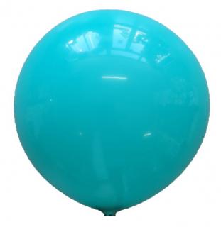 Balon latex jumbo aqua green 65 cm