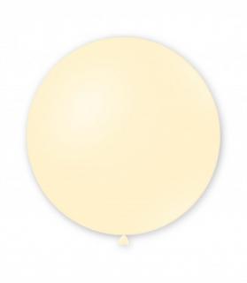 Balon latex jumbo ivoire   ivory 83 cm