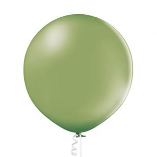 Balon latex jumbo verde rozmarin 60 cm