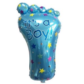 Balon Talpa It s a boy Albastru 75cm