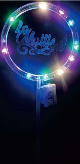 Decor tort led La multi ani ani plastic 10 cm
