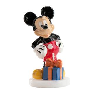 Lumanare tort Mickey Mouse 3D 8 cm