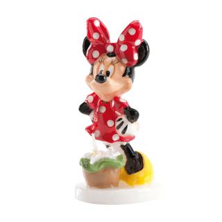 Lumanare tort Minnie Mouse 3D 8 cm
