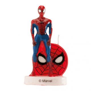 Lumanare tort Spiderman 3D 9 cm