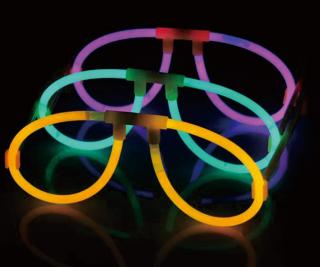 Ochelari neon luminosi fosforescenti