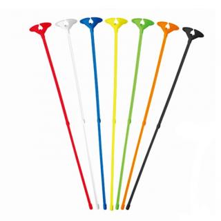 Set 10 bete cu rozete colorate 42 cm